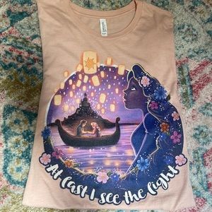 Disney Small Shop Rapunzel Shirt Floating Lanterns